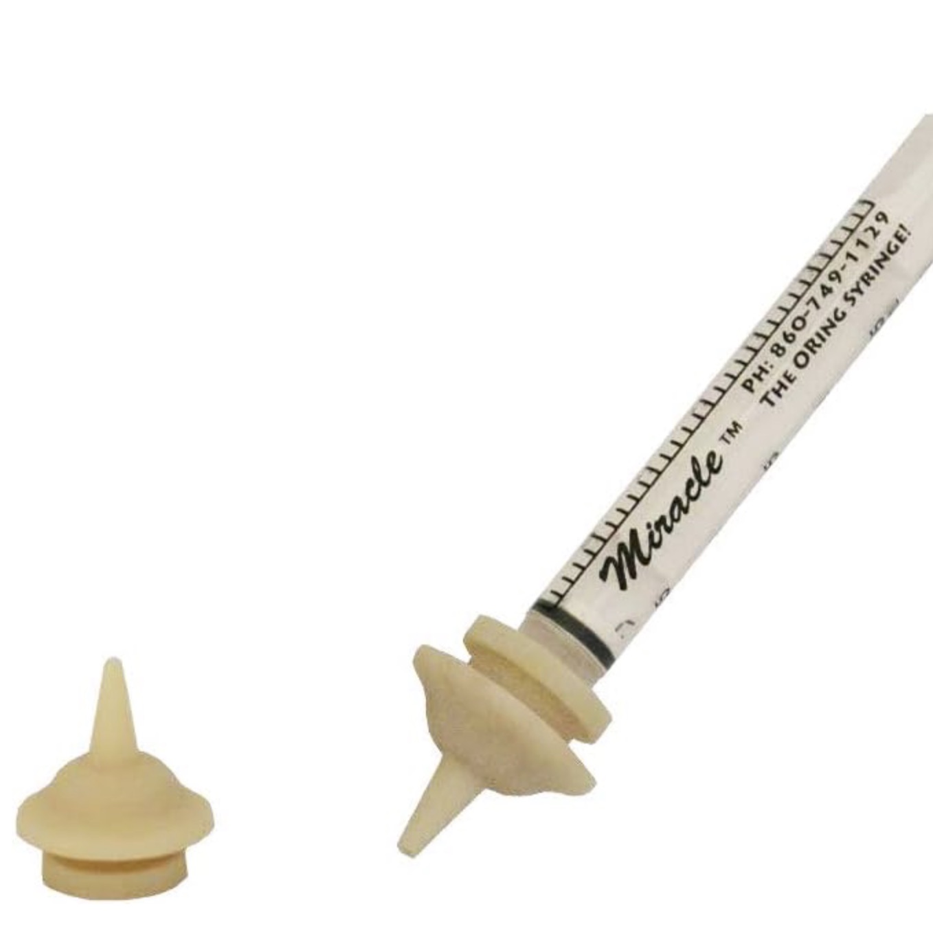 Miracle Nipple Mini (2-pack with syringe)
