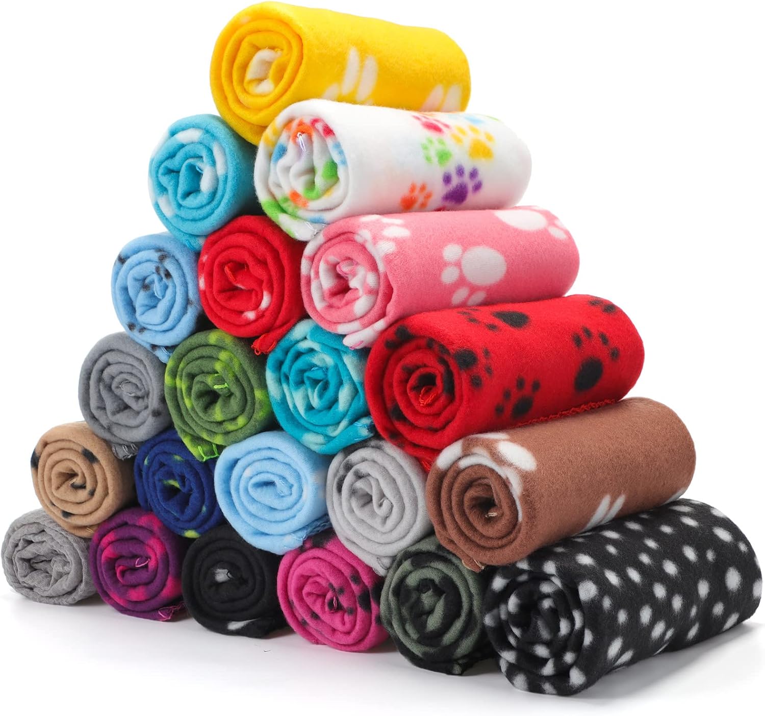 Fleece Pet Blankets (multi-pack)